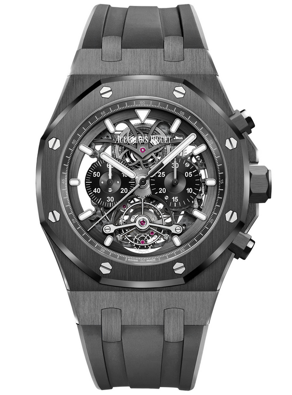 AAA Replica Audemars Piguet Royal Oak Tourbillon Openworked Watch 26343CE.OO.D002CA.01